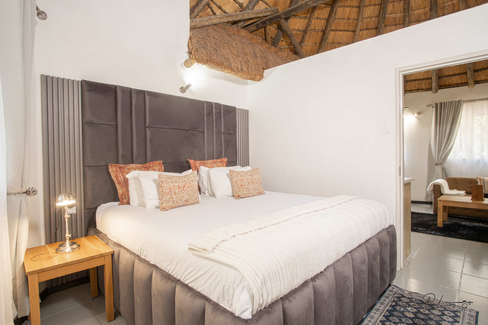 Sefapane Lodge Safaris Phalaborwa Family Room double bed bedroom
